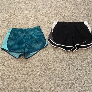 Real Nike shorts and black Nike shorts